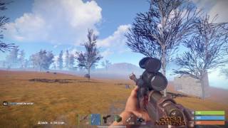 long range sniper Shoot- Rust