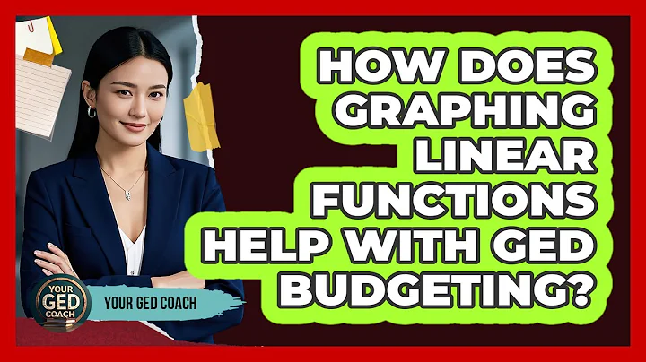 How Does Graphing Linear Functions Help With GED Budgeting? - Your GED Coach