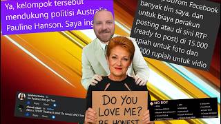 Details I hired Indonesian buzzers to do One Nation AI slop for me. Guide