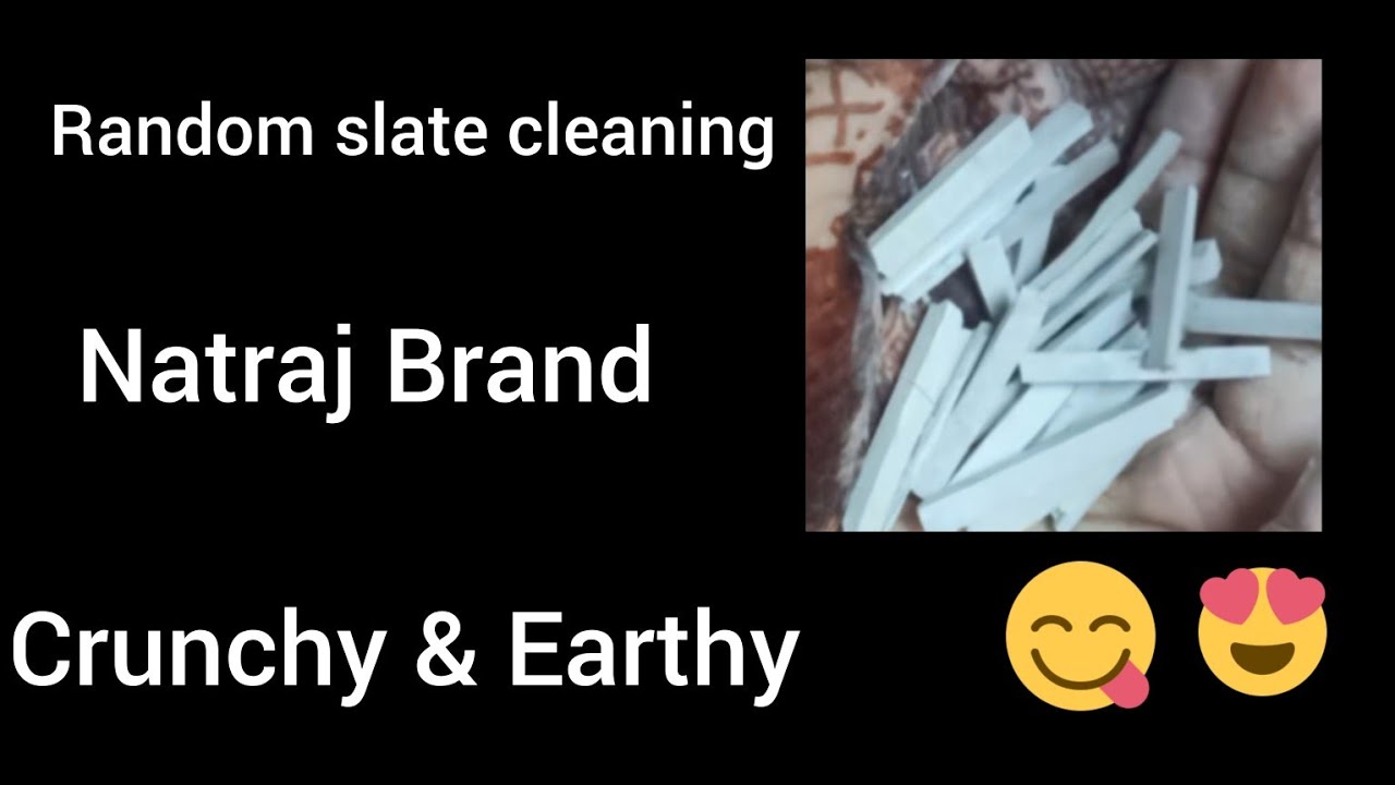 random slate pencil cleaning.