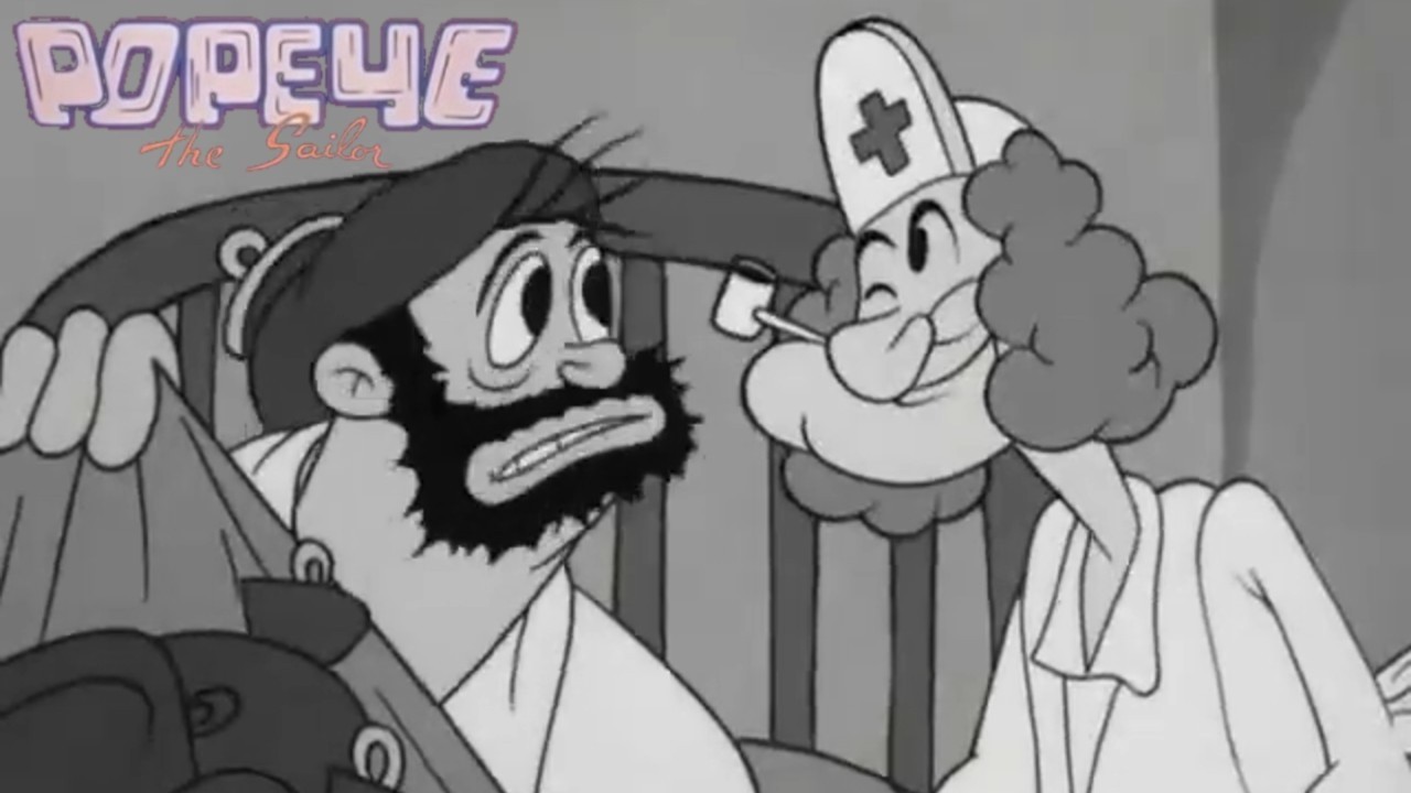 Too Weak to Work 1943 Popeye the Sailor Famous Studios Cartoon Short Film | #Popeye Animation Review