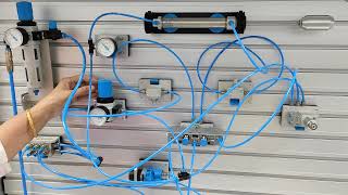 pressure sequence valve in pneumatic system
