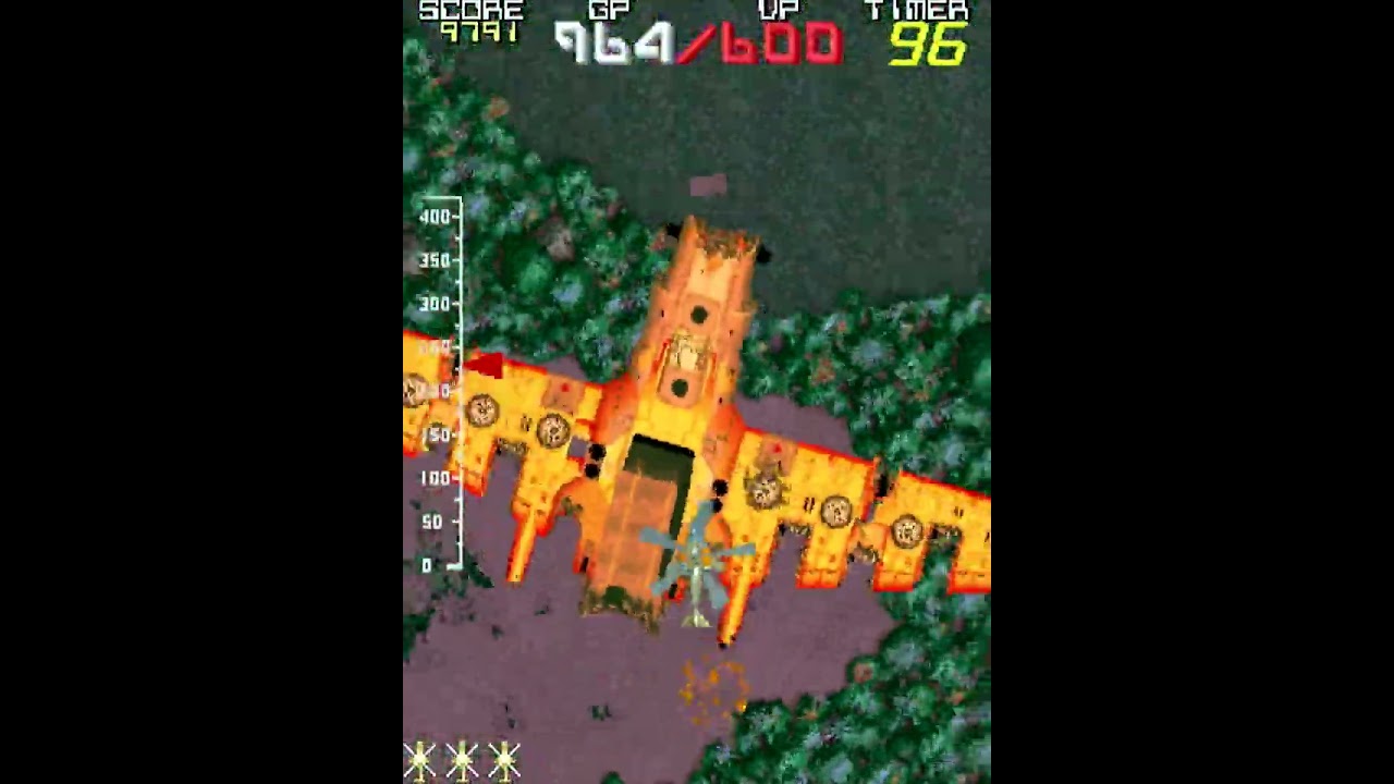 メタルホーク（Metal Hawk 1988 namco） アーケード実機 14082pts