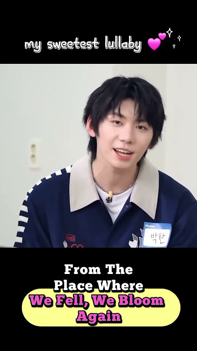 i need him in my sleep/dream 🥰 #parkhan #ahof #littlestar #아홉 #박한 #hani