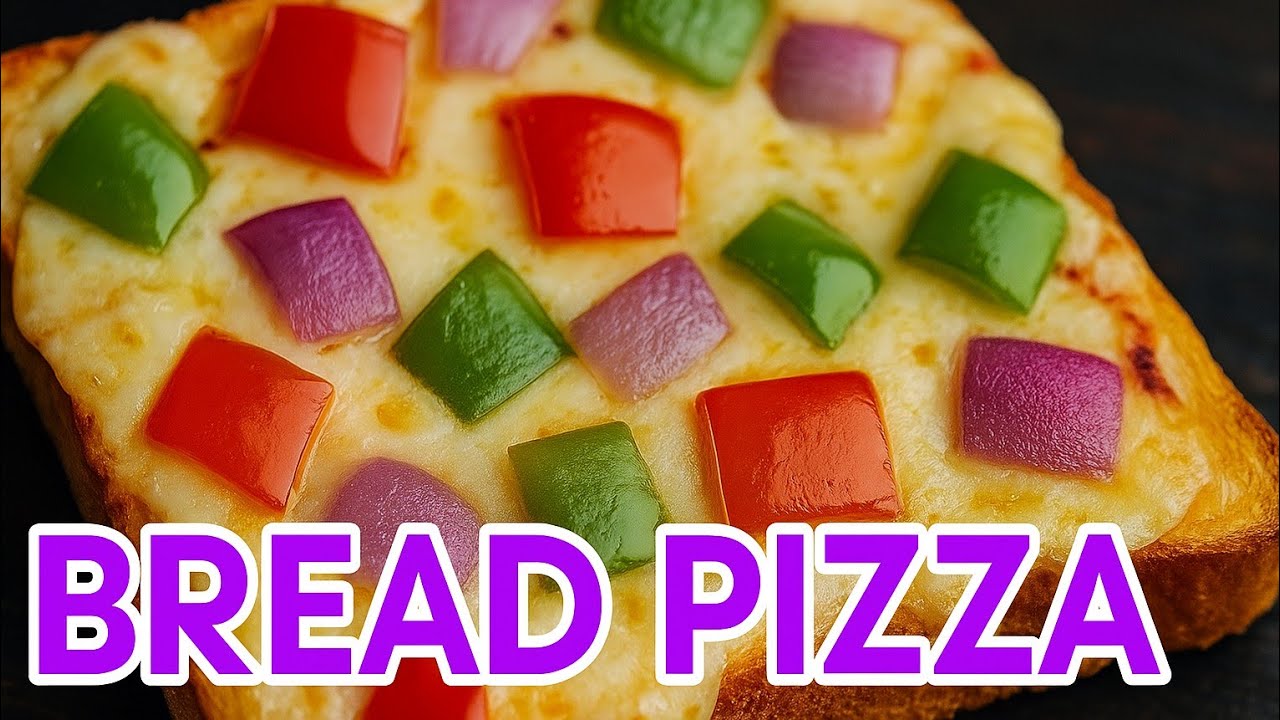 Crispy & Cheesy Mini Bread Pizza in Minutes!|Easy And Quick|Sadath Cooking World