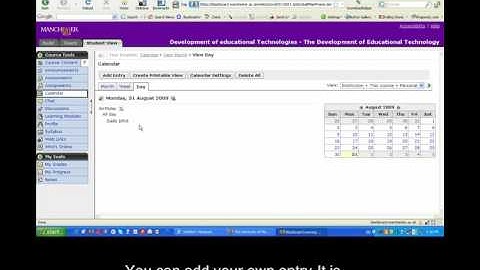 Introduction to Blackboard