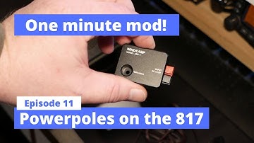 One minute Hack - Powerpoles on the FT-817