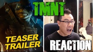 Reaction to teenage mutant ninja turtles teaser and review
