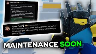 Discord MAINTENANCE... (Roblox Arsenal)