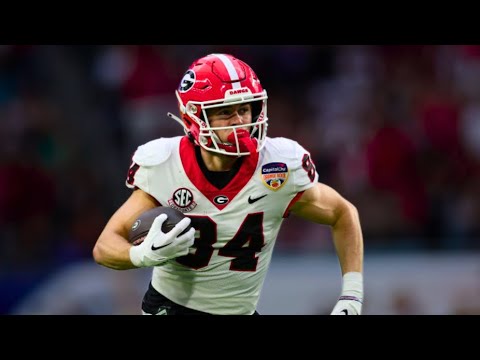 Ladd McConkey 2023 Georgia Highlights 🐶 || HD