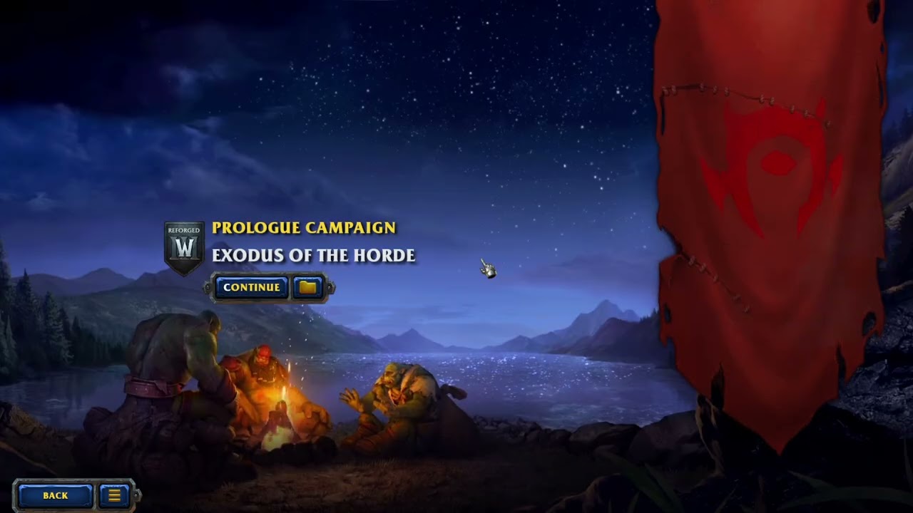 Warcraft 3 Reforged - Campaign - Part 1- Exodus of the Horde