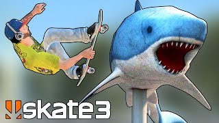 Skate 3: Double Backflip The Shark!