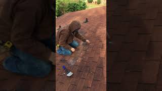 Shingle removal for an ITEL report Brown Rooftops 843-447-0420