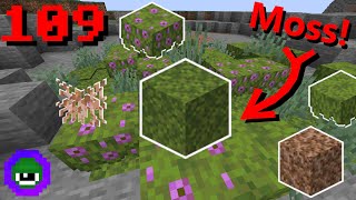 Minecraft 1.17: How to Get Moss, Azalea, Rooted Dirt, Moss Carpet Tutorial [109] - Let's Play
