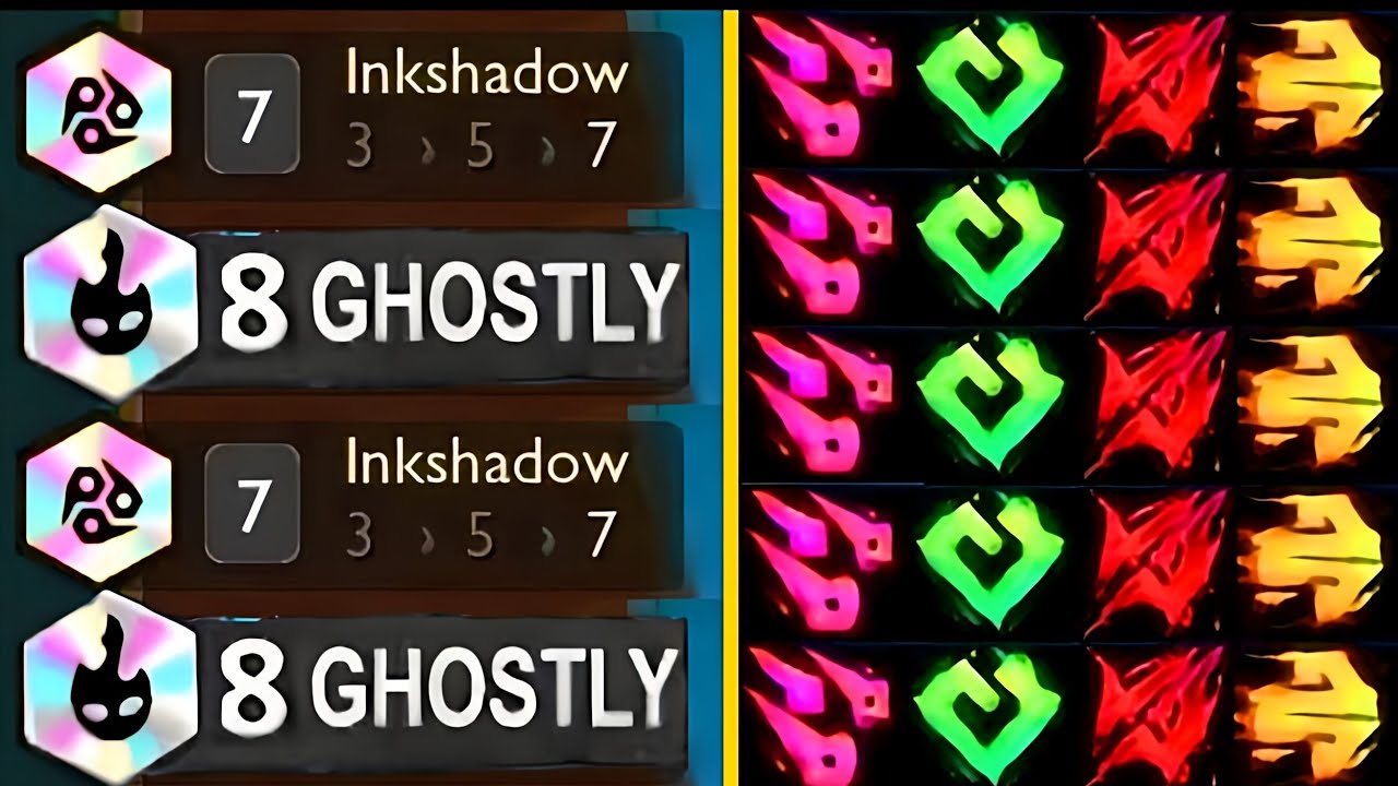 Aatrox 3 star 8 Ghostly + 7 inkshadow tft set 11