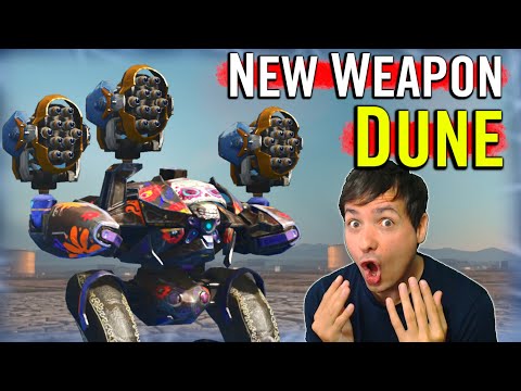 New Heavy Rocket Launcher: DUNE in War Robots