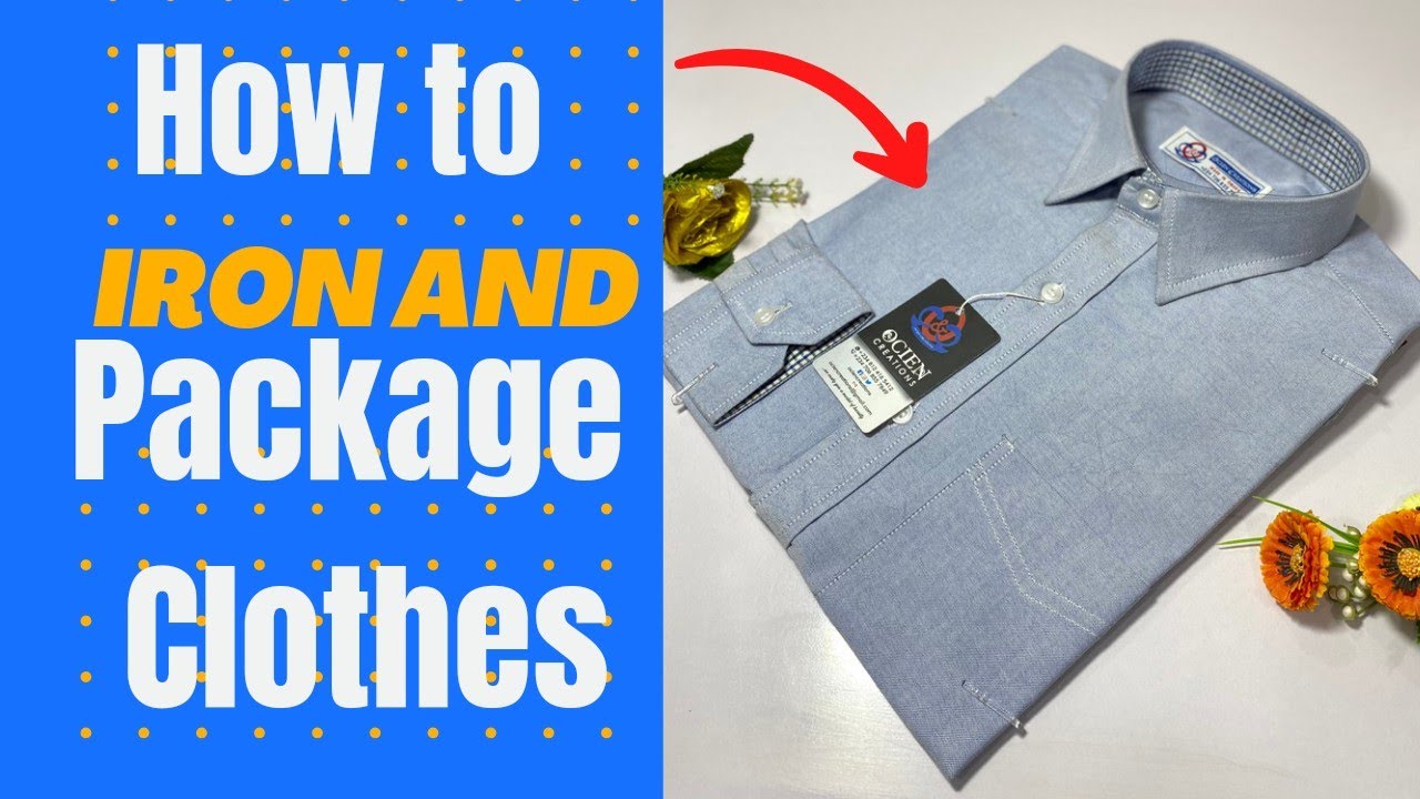 HOW TO IRON A SHIRT STEP BY STEP YouTube