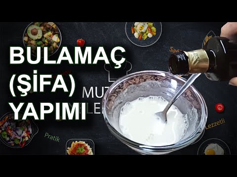 Ekmek ve Pideler için Bulamaç Şifa Yapımı