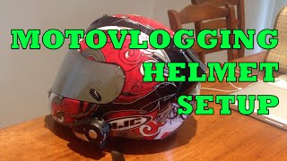 Motovlogging Helmet Setup // Sticker Update