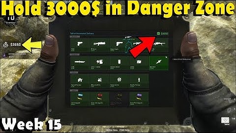 Hold 3000$ Dollar or More in Danger Zone - Week 15 Operation Shattered Web missions CSGO -Easy Guide