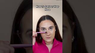 How to contour your nose #nosecontouring #nosemakeup #howtocontour