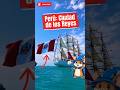 Capital de Perú: ¿La Ciudad de los Reyes? 🇵🇪👑 #shorts #viral #curiosidades #capitales #gastronomia