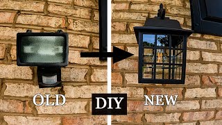 Installing An Exterior Porch Light - Amazon Feit Outdoor Lantern - DIY How To