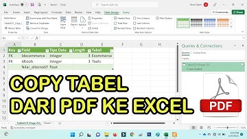 Cara Copy Tabel dari PDF ke Excel dengan Mudah dan Cepat