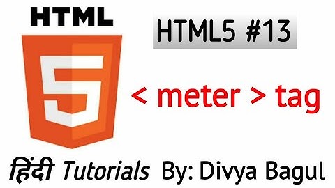 Meter  tag  in html  |HTML TUTORIALS IN HINDI |BY INSPIREDWAY | INSPIREDWAY