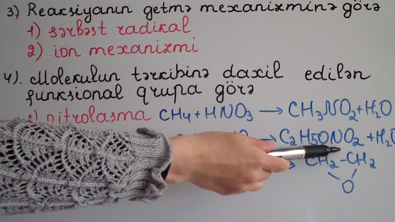 Üzvi kimyaya giriş - 2-ci hissə