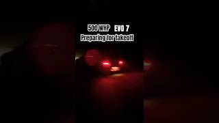 500Whp Mitsubishi Evo 7 Taking Off