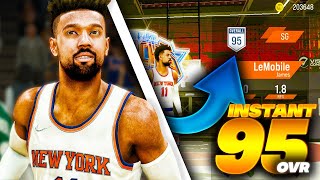 NBA 2K22 Mobile BEST VC METHOD! INSTANT 95 OVR On ANY BUILD! The EASIEST VC METHOD EVER!