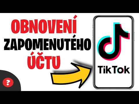 Jak OBNOVIT ÚČET na TIKTOKU bez EMAILU nebo TELEFONÍHO ČÍSLA | Návod | TikTok / MOBIL