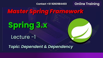 "Mastering Dependency & Dependent in Spring"