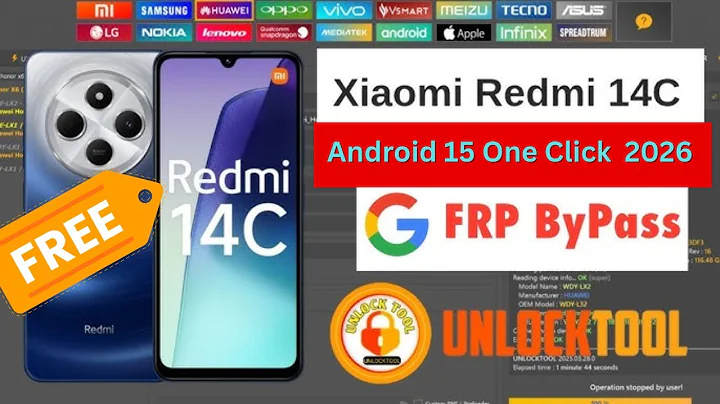 redmi 14c frp bypass android 15 by unlock tool 2026 Fast & 100% Working | One Click Method