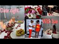 Vlog valentines day date night ak bae mwen fel sipriz