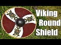 Woodworking blacksmithing and leatherworking  making a viking round shield and testing it