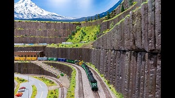 NEW N-scale Layout - Timelapse (with photos)