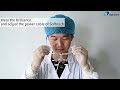 Eighteeth Brilliance Flip-Up Loupes with Softouch Surgical Headlight - 4