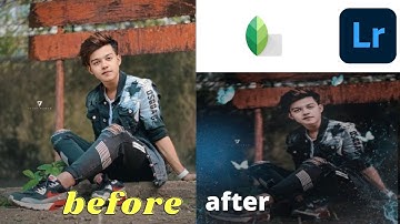 Snapseed and Adobe Lightroom cb photo editing tutorial