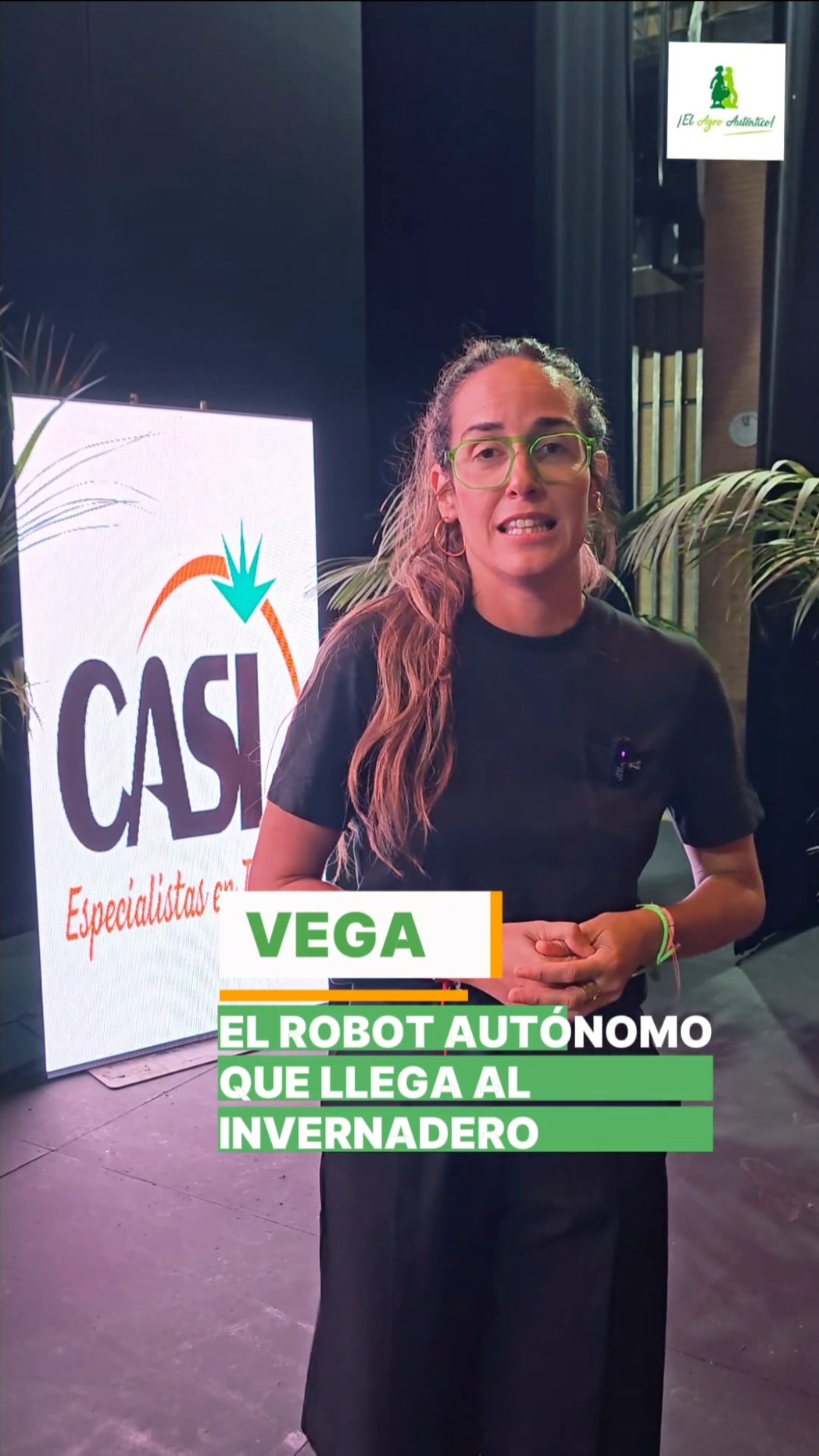 VEGA, el robot autónomo que llega al invernadero #agrotech