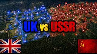 25.000 UK Army vs 25.000 USSR Army | WARNO