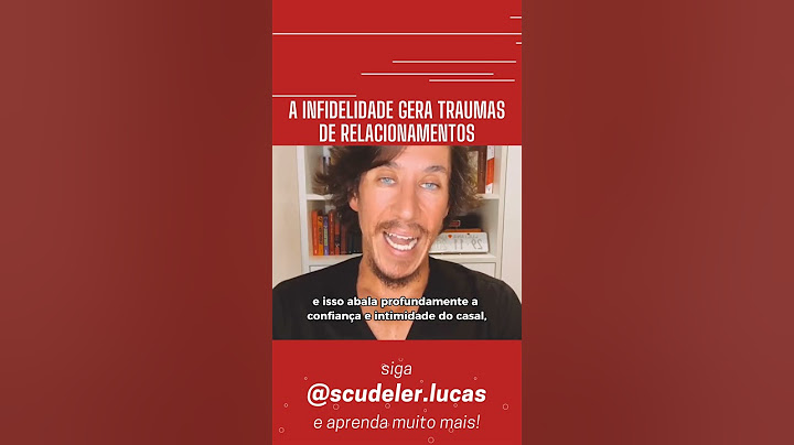 Trauma da Infidelidade #shorts