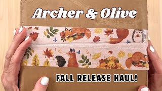 Archer and Olive Fall Release Haul! Unboxing My Order, Honest Review & Pen Swatching