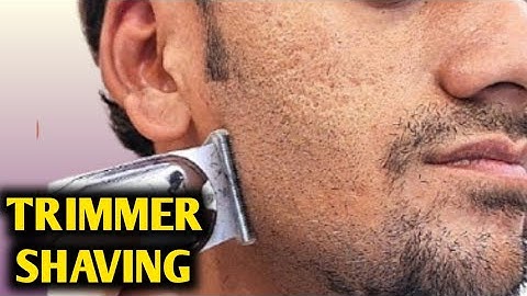 How To Shaving My Beard For Trimmer At Barner Shop | Beard Trim Krne Ka Essey Tareka 2025