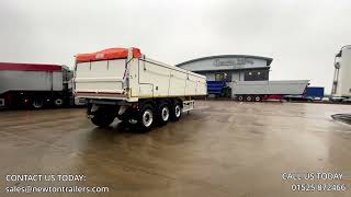 Newton Aggregate Tarmac Pushout Trailer