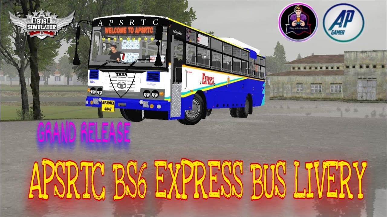 🥰😍GRAND RELEASE APSRTC BS6 BUS LIVERY