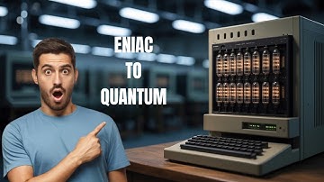 From ENIAC to Quantum Computers: Mind-Blowing Evolution of Technology #technology #quantumcomputing