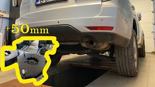 Subaru Forester 20092013 Before and After ADF Lift Kit