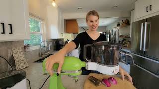 COFUN 5-in-1 Food Processor Attachment Demo Review